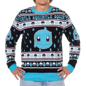 MAD ENGINE Squirtle Christmas Sweater